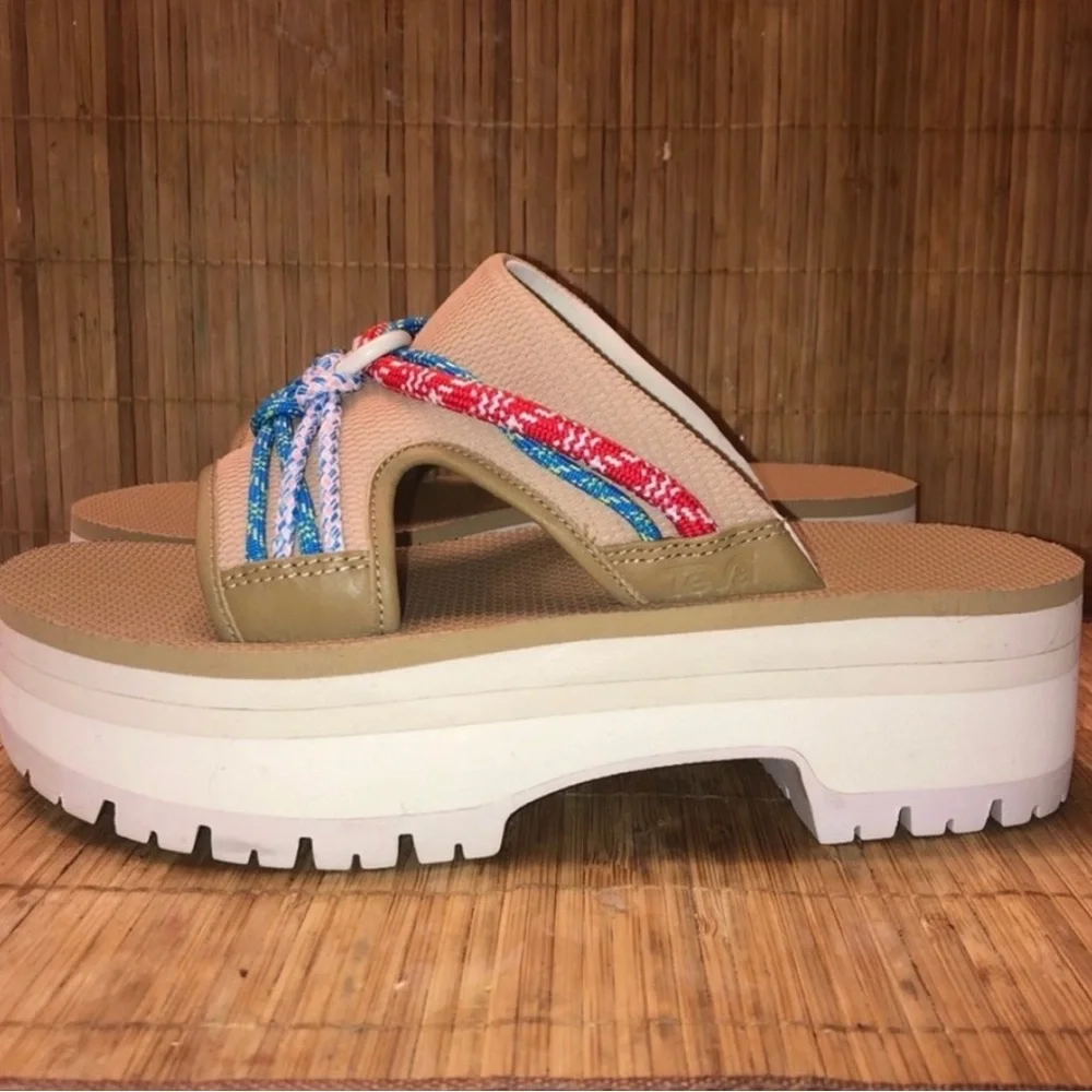 TEVA X Free People Indio Carabiner Slide Sandal EUC US9 EURO40 - Picture 7 of 12
